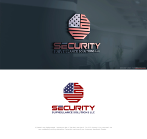 Security Surveillance Solutions LLC. or SECSURSOL or SSS | Logo Design by Mono.co