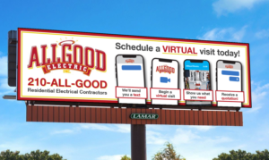Schedule a VIRTUAL appointment wilth an Electrician | Werbetafel-Design von stealth_ferret