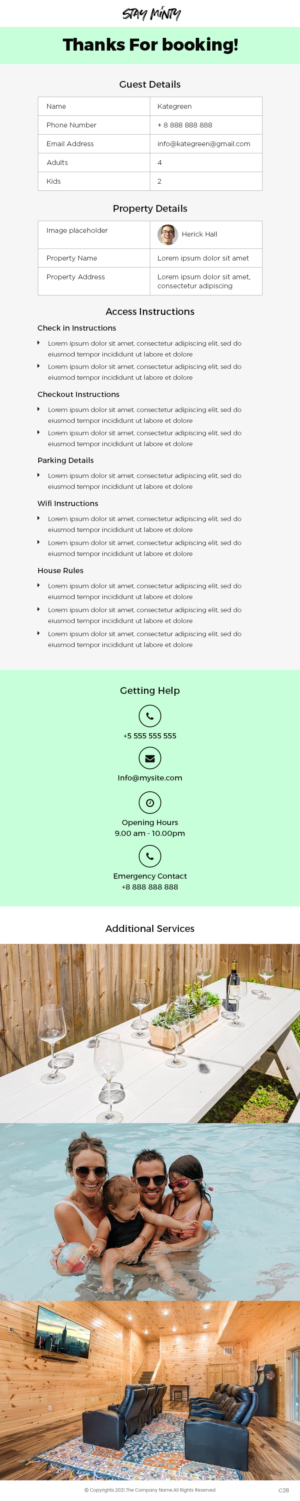 Email Marketing Design by pb for Stay Minty | Design: #25986250