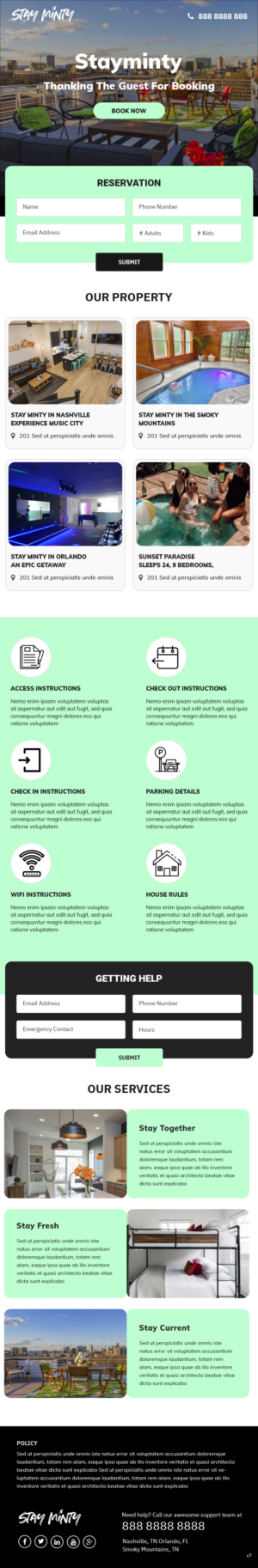 Email Marketing Design by pb for Stay Minty | Design: #25986251