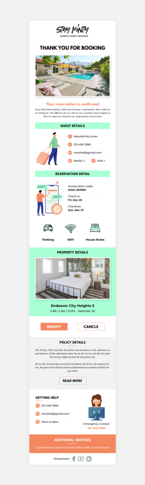 Email Marketing Design by vcreatived