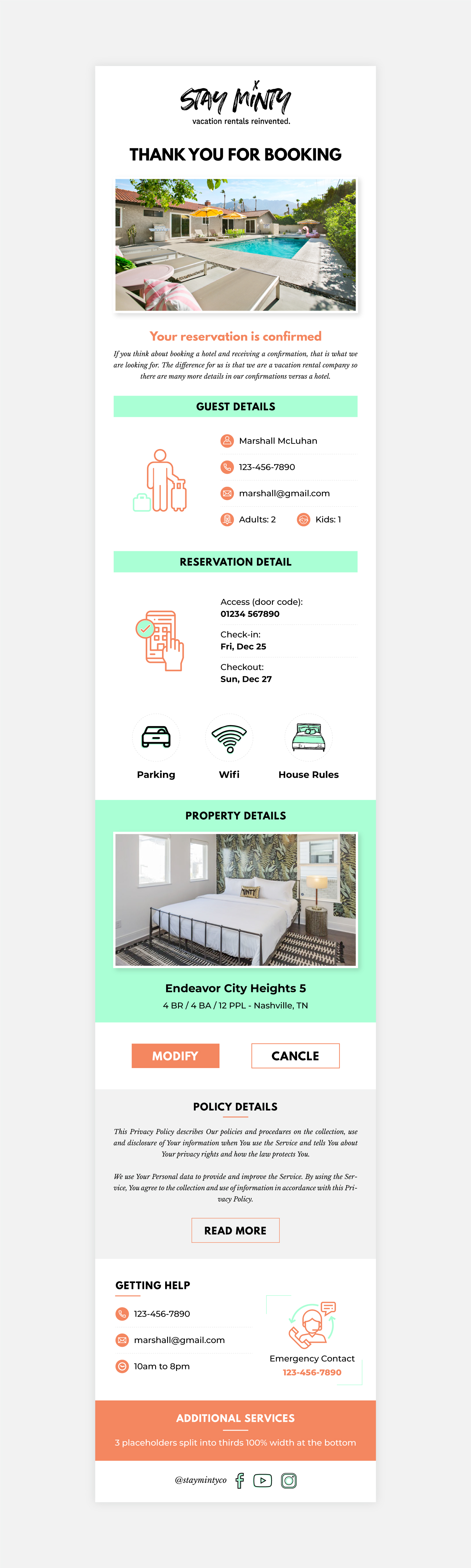 Email Marketing Design by vcreatived for Stay Minty | Design #26011978