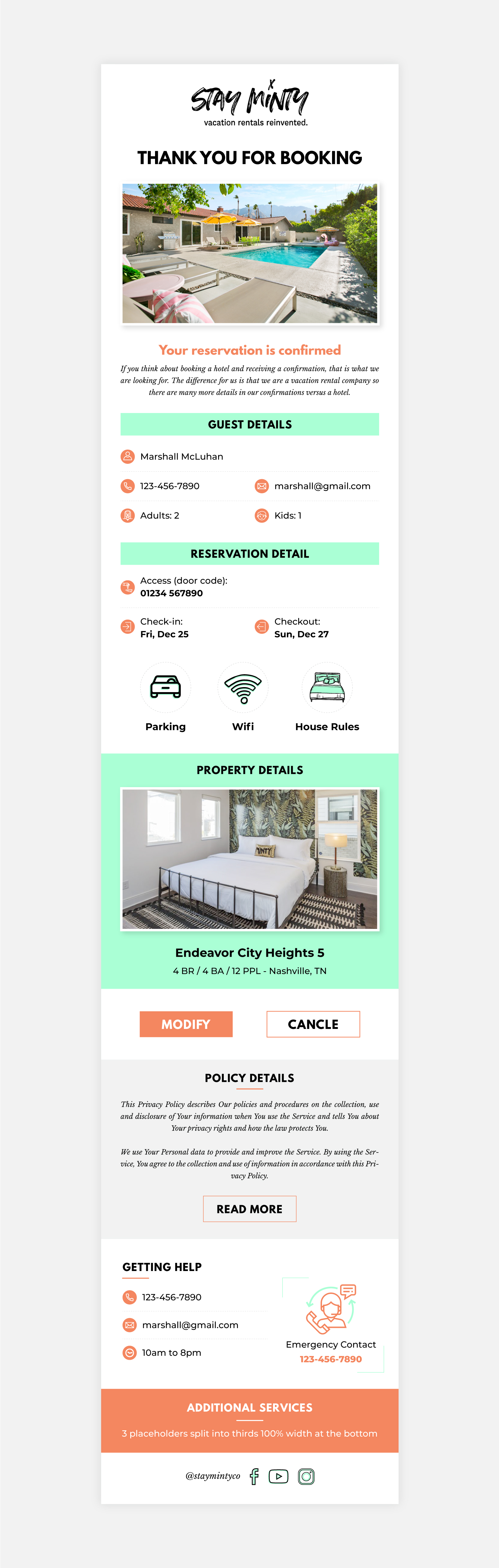 Email Marketing Design by vcreatived for Stay Minty | Design #26011979
