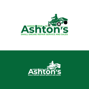 Ashton's Small Engine Repair  Service and Sales | Logo Design by Graphic Bricks