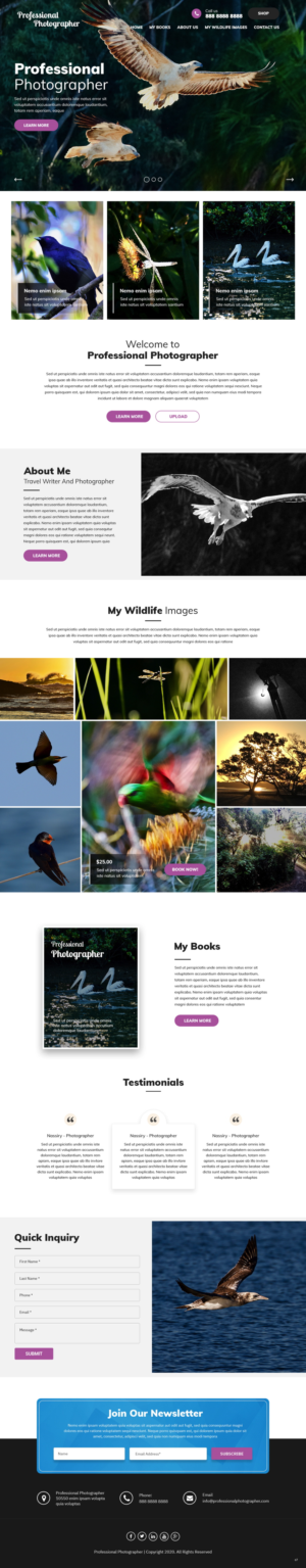 Web Design by pb for this project | Design: #25993069