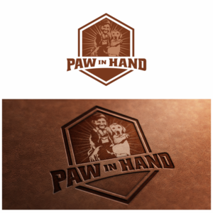 Paw in Hand | Logo Design by luckdesign