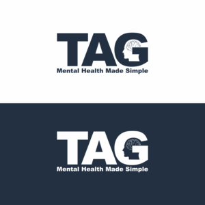 TAG  (tagline is:  Mental Health Made Simple). | Logo Design by luckdesign