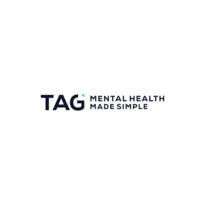 TAG  (tagline is:  Mental Health Made Simple). | Logo Design by Juliawan