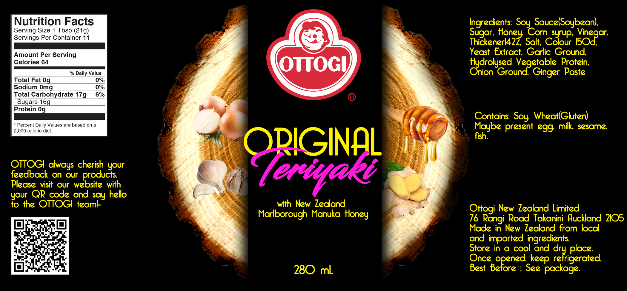 Label Design by markgraphics.ja for OTTOGI NEW ZEALAND | Design #25994557