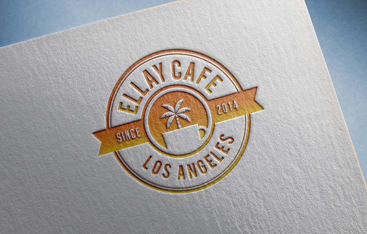 Logo Design by Savitra for ELLAY CAFE | Design #26010179