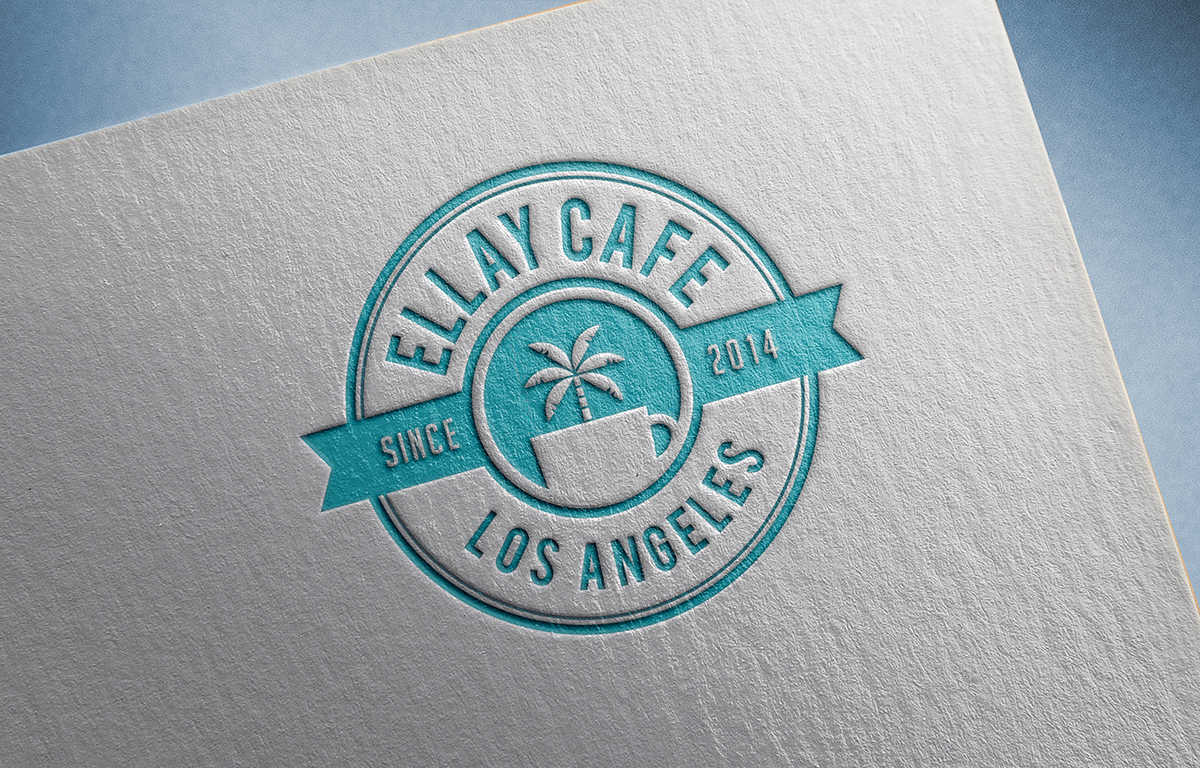 Logo Design by Savitra for ELLAY CAFE | Design #26010182