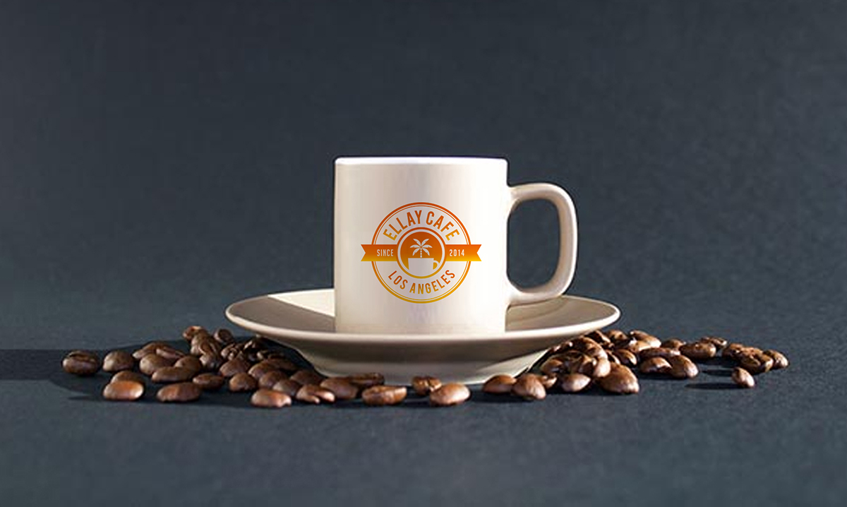 Logo Design by Savitra for ELLAY CAFE | Design #26010187