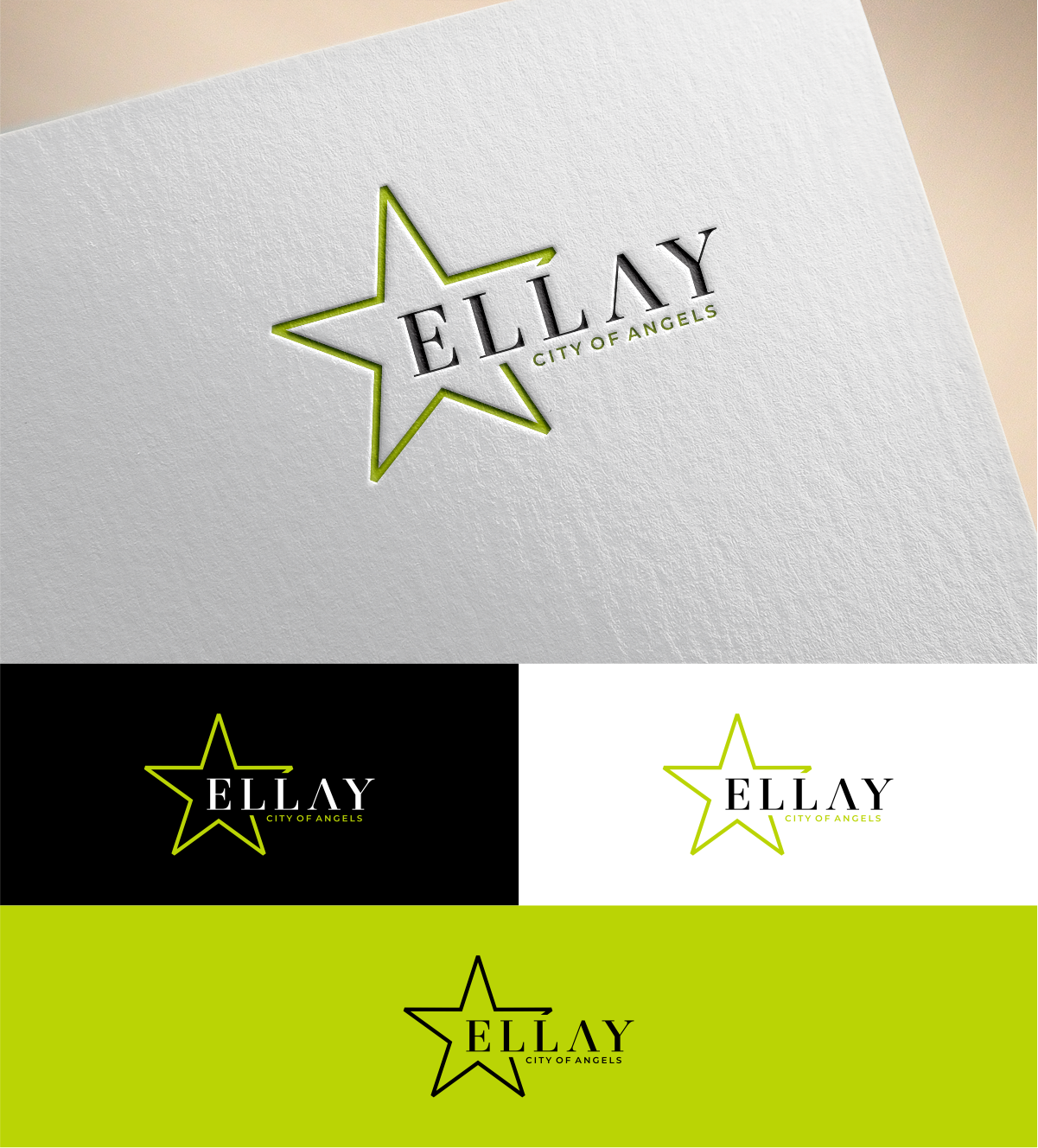 Logo Design by MKR for ELLAY CAFE | Design #25998671