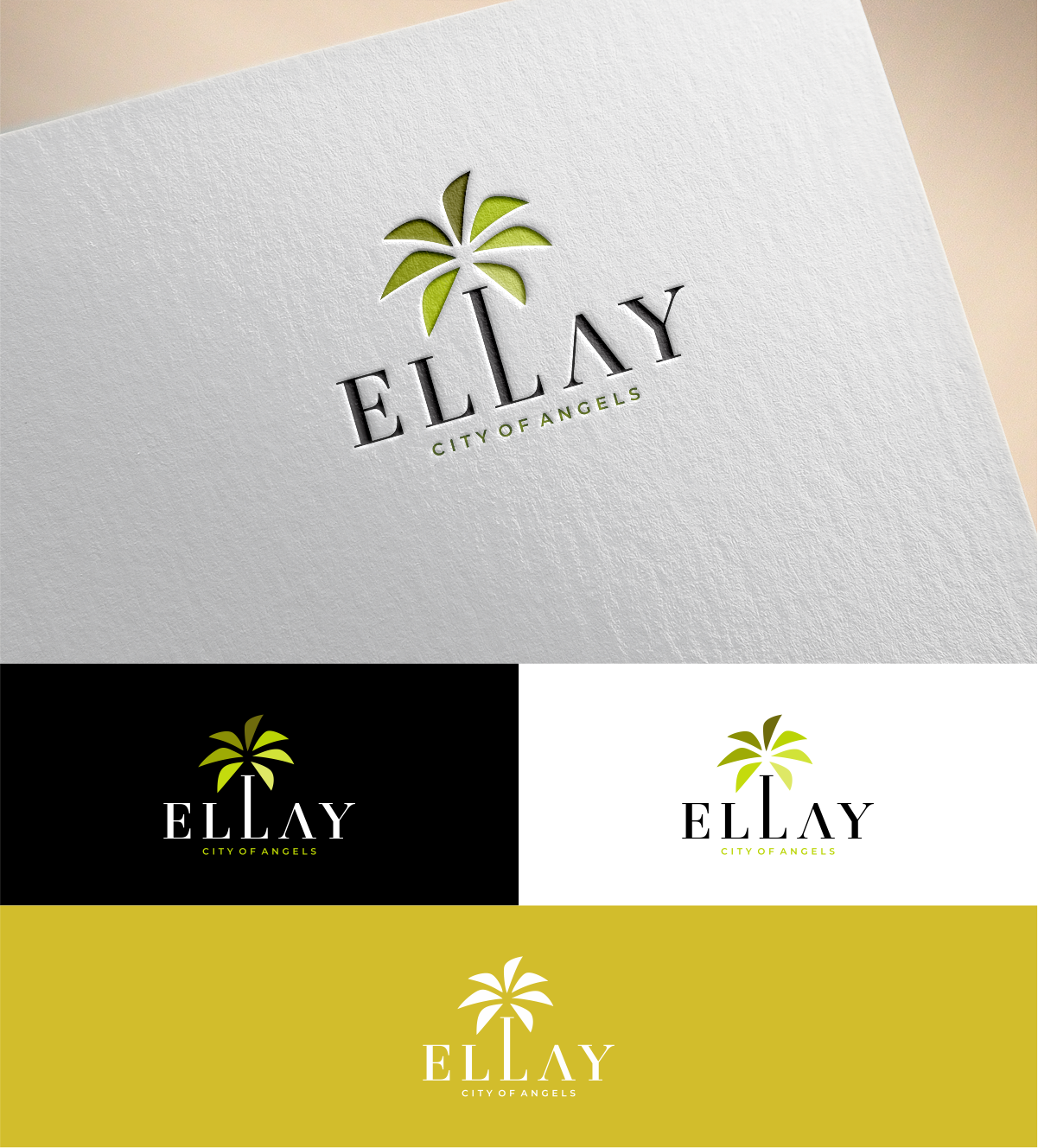 Logo Design by MKR for ELLAY CAFE | Design #25998672