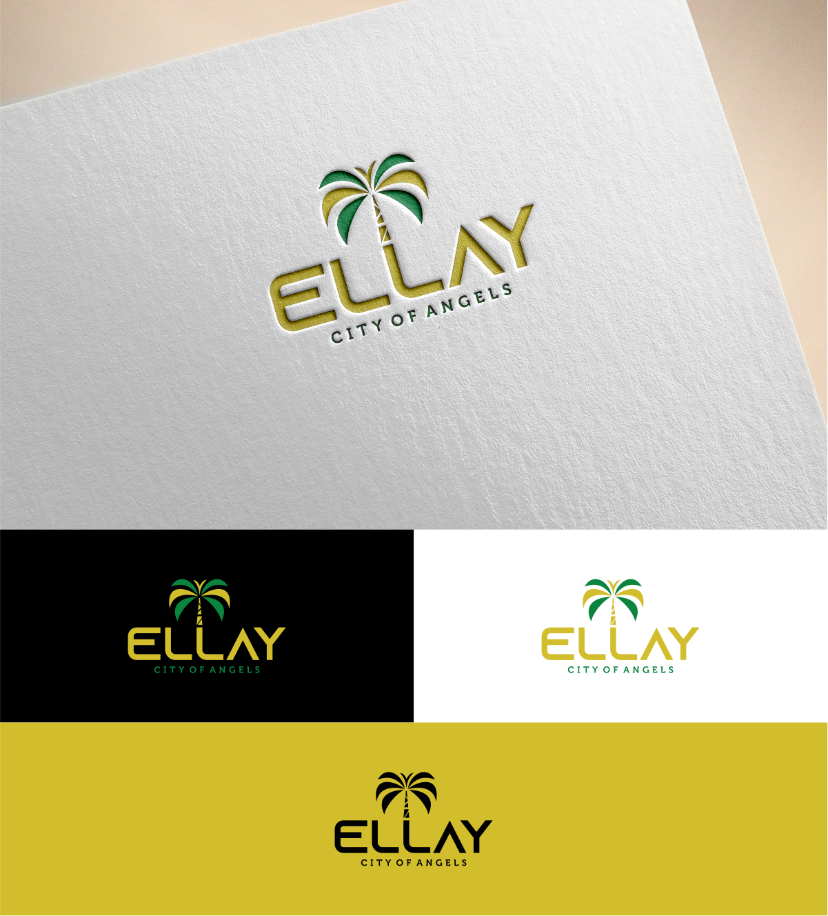 Logo Design by MKR for ELLAY CAFE | Design #25998673