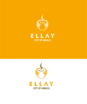 Logo Design by dclawstudio for ELLAY CAFE | Design: #26010065