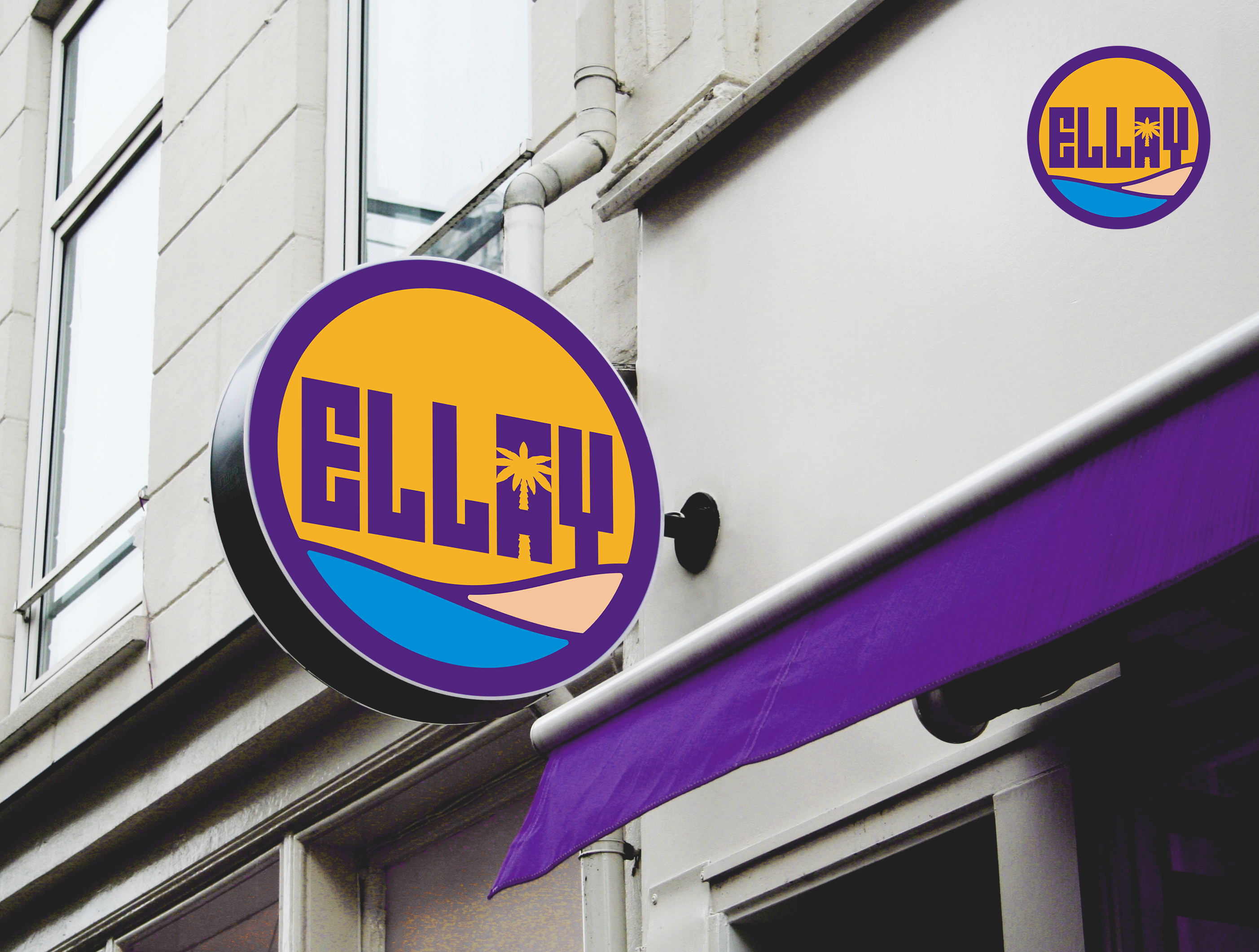 Logo Design by aquabomb26 for ELLAY CAFE | Design #26002246