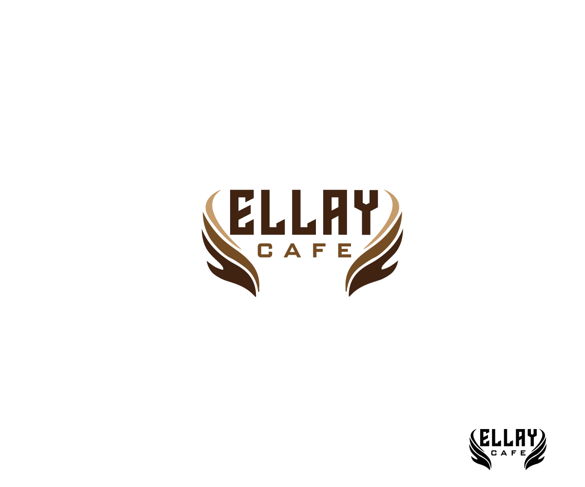 Logo Design by Artknyte for ELLAY CAFE | Design #26012253