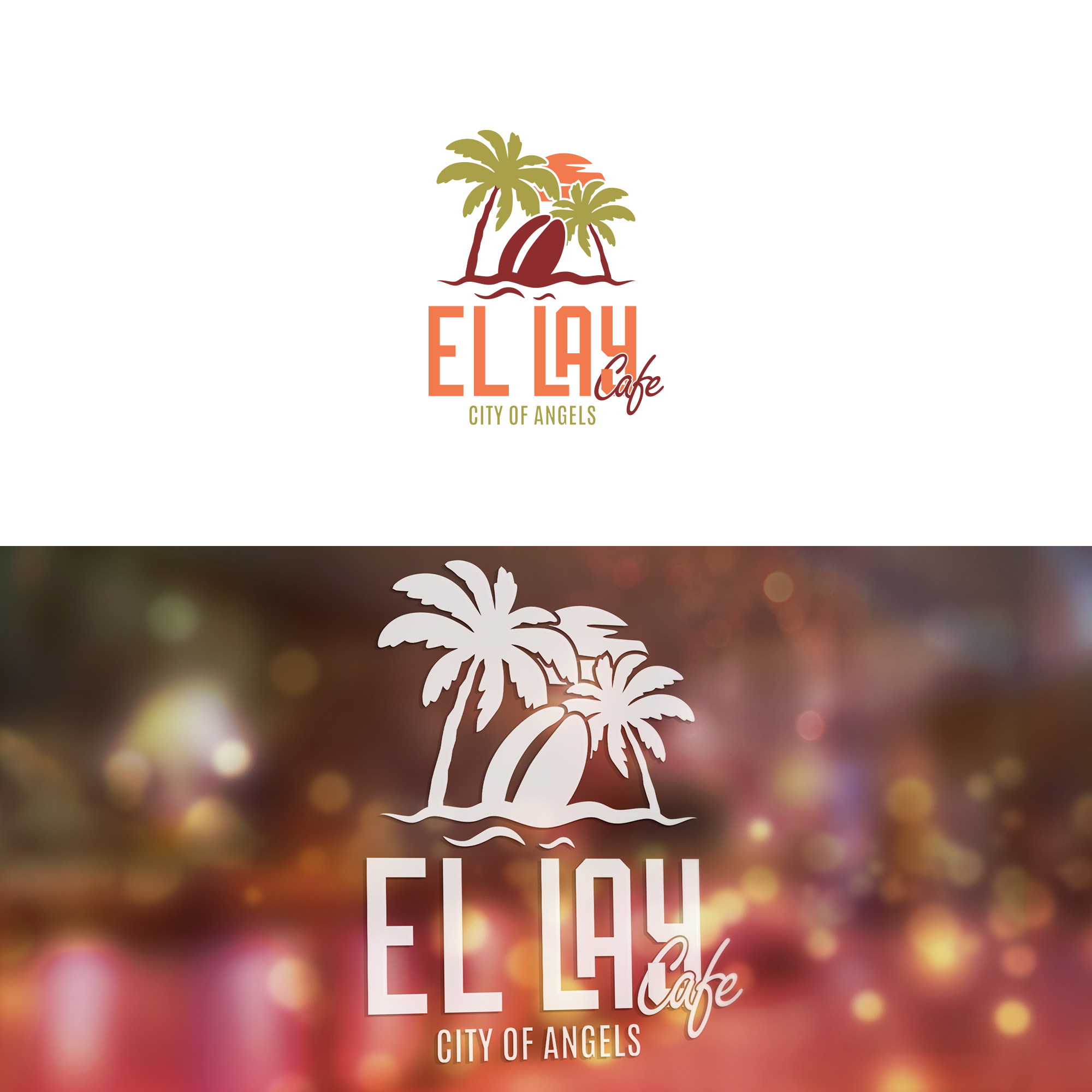 Logo Design by Moumita_ for ELLAY CAFE | Design #26004464