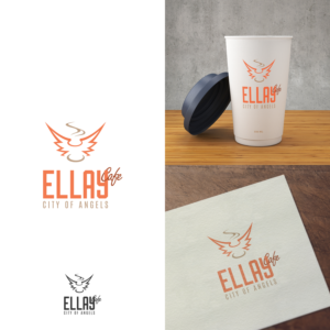 Logo Design by Moumita_ for ELLAY CAFE | Design: #26004952