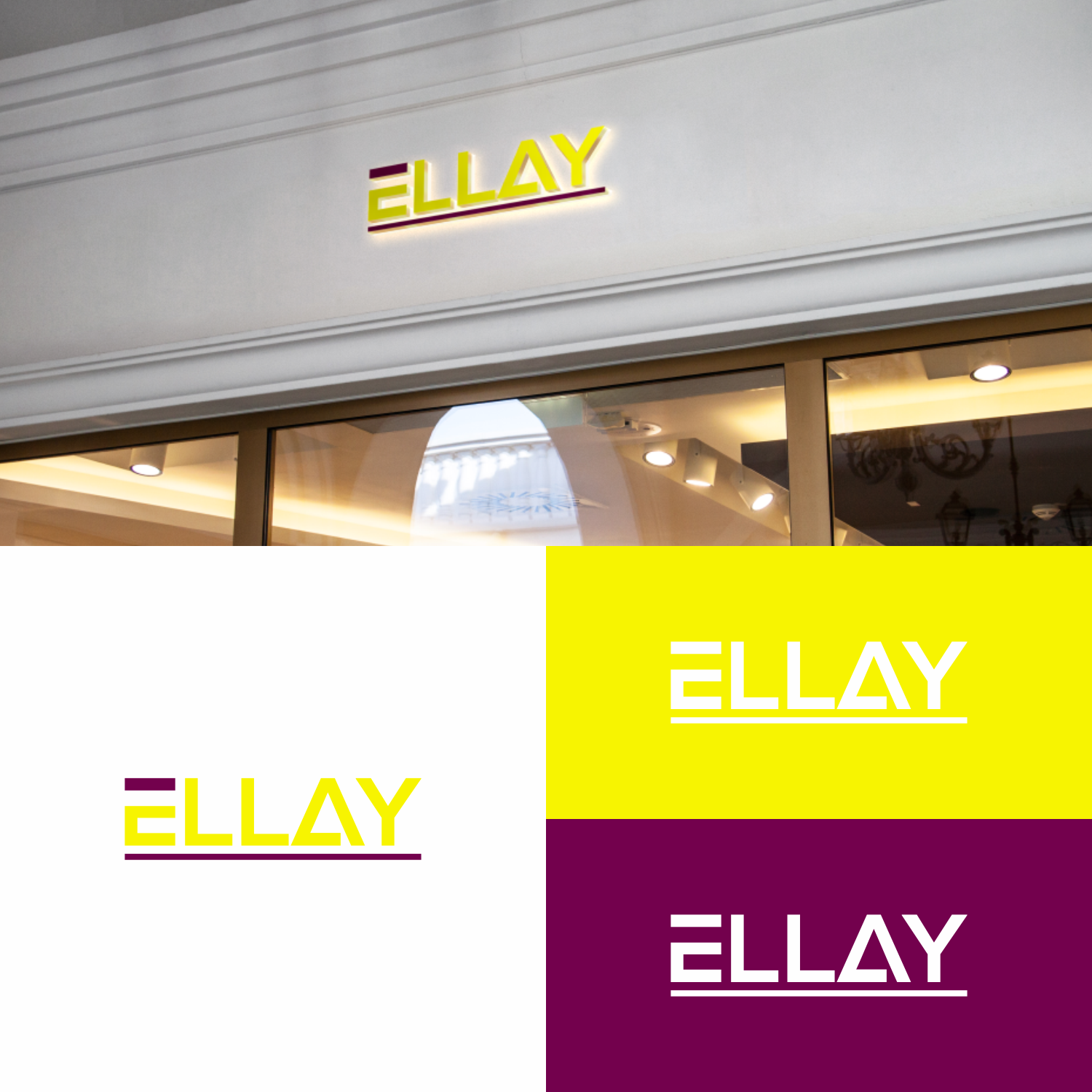Logo Design by manah bening for ELLAY CAFE | Design #26000252