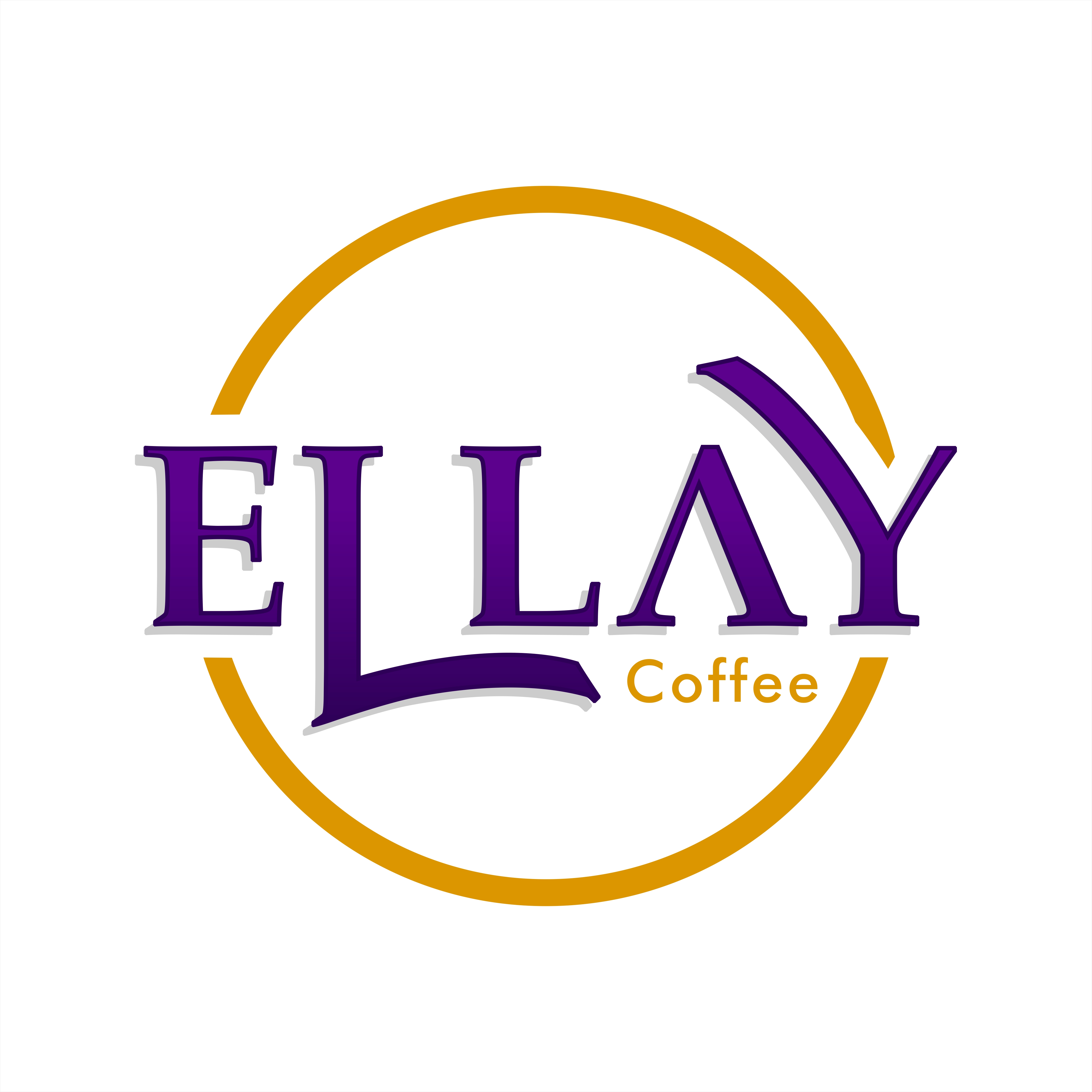 Logo Design by Sergio Medina for ELLAY CAFE | Design #26001550