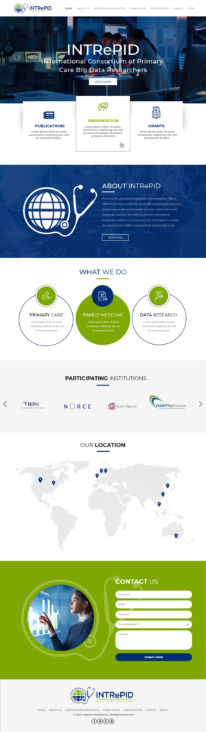 Web Design by Blue Sparrow for this project | Design: #26017156