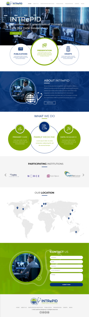 Web Design by Blue Sparrow for this project | Design: #26021045