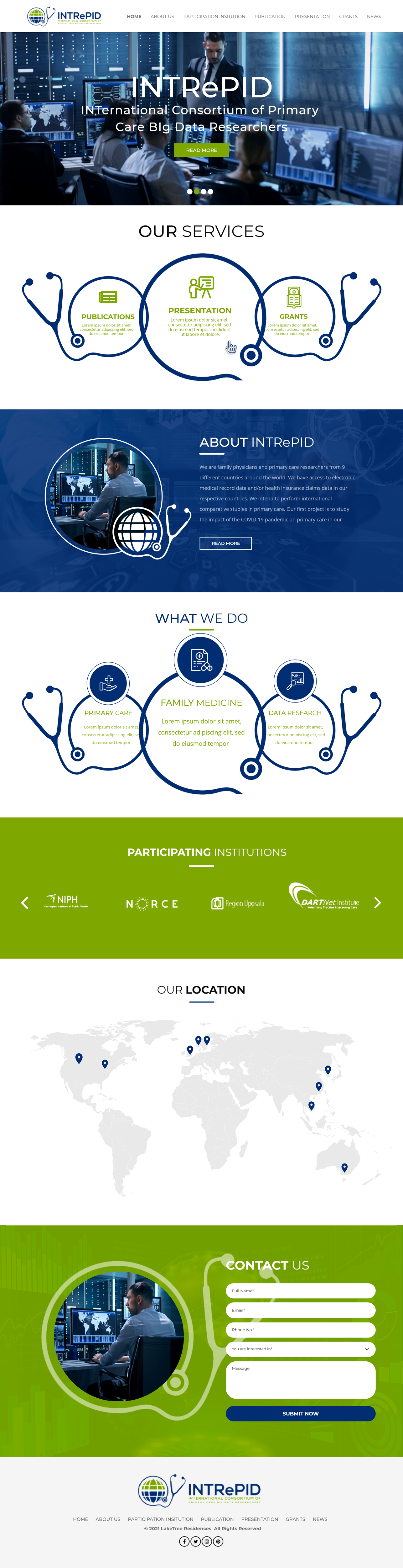Web Design by Blue Sparrow for this project | Design #26021336