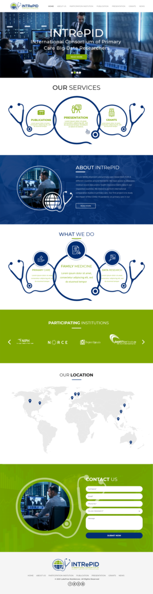 Web Design by Blue Sparrow for this project | Design: #26021336