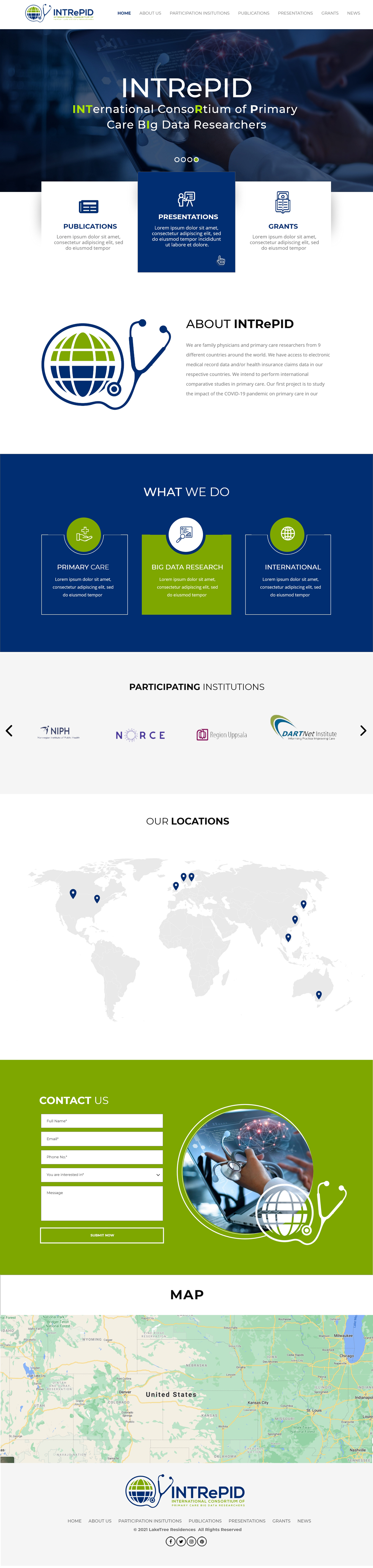 Web Design by Blue Sparrow for this project | Design #26023445