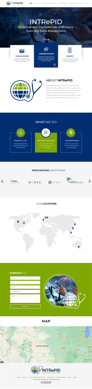Web Design by Blue Sparrow for this project | Design: #26023445
