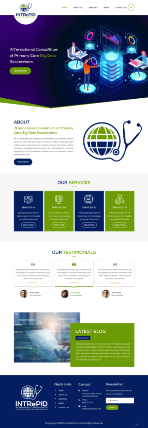 Web Design by pb for this project | Design: #26014470