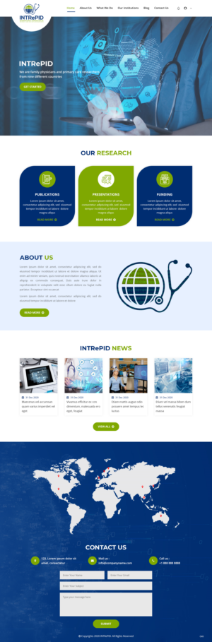Web Design by pb for this project | Design #26080670