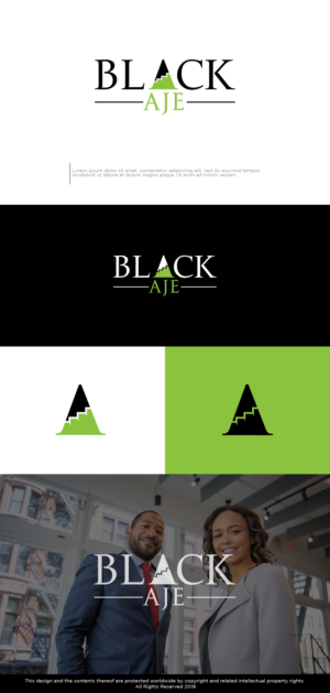 BLACK Aje | Diseño de Logo por Kim Ji