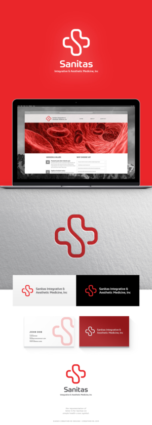 Sanitas Integrative and Aesthetic Medicine, Inc | Logo Design by Creathrive