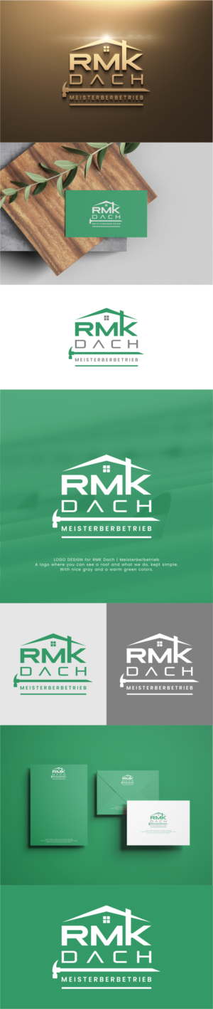 RMK Dach Meisterberbetrieb | Design de Logo par Angkasa Official