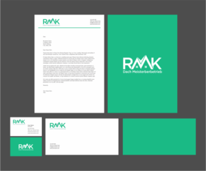 RMK Dach Meisterberbetrieb | Diseño de Logo por BNdesigner