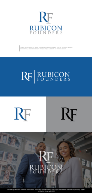 Rubicon Founders | Logo Design by Kim Ji