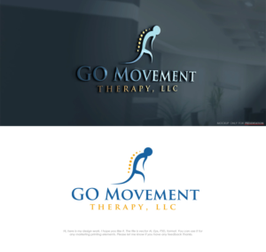 GO Movement Therapy, LLC     | Logo Design by Mono.co