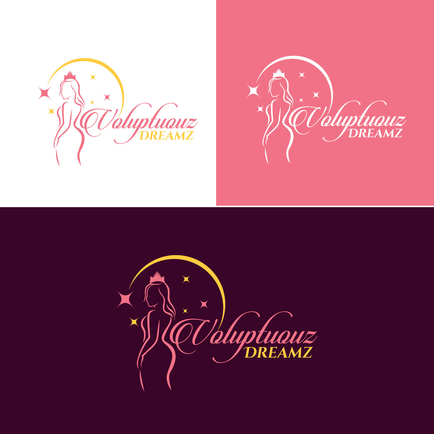 Logo Design by Logo bud design for Voluptuouz Dreamz | Design #25992040