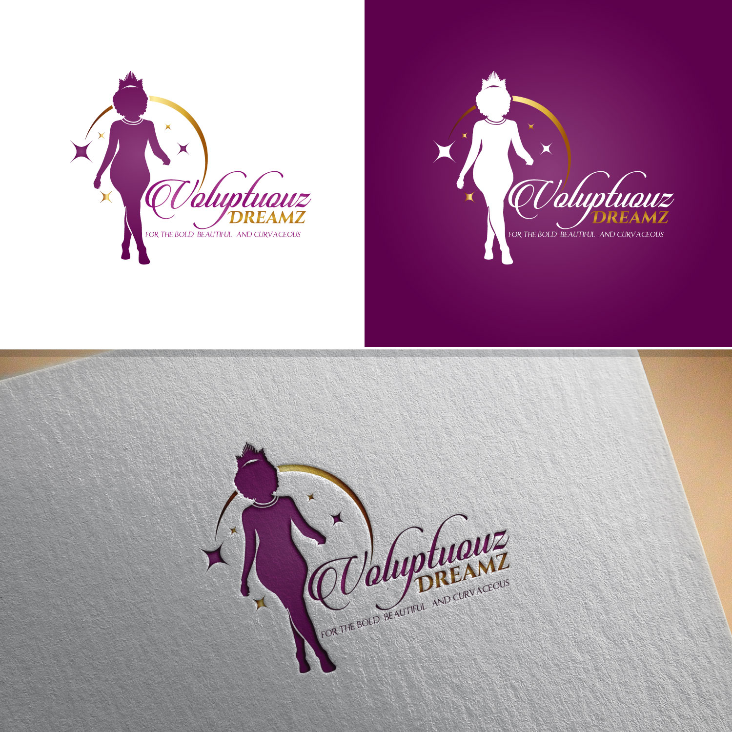 Logo Design by Logo bud design for Voluptuouz Dreamz | Design #25992618