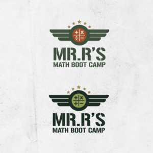 Mr. R's Math Boot Camp | Diseño de Logo por simple mind