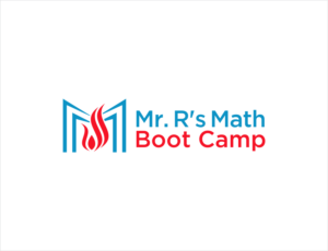 Mr. R's Math Boot Camp | Logo Design by BNdesigner