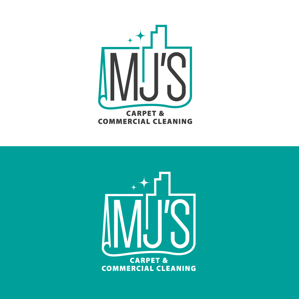 Logo Design by Sujit Banerjee for MJ's Carpet & Commercial Cleaning  | Design #25999952