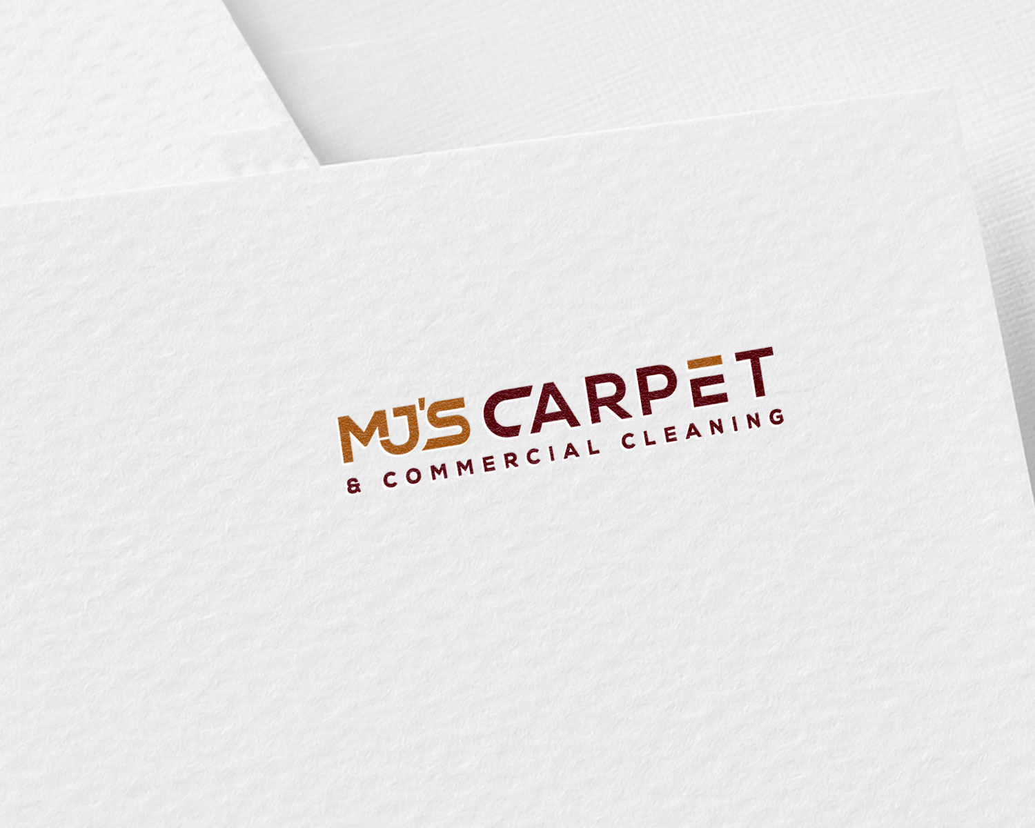 Logo-Design von solidinto für MJ's Carpet & Commercial Cleaning  | Design #26008513