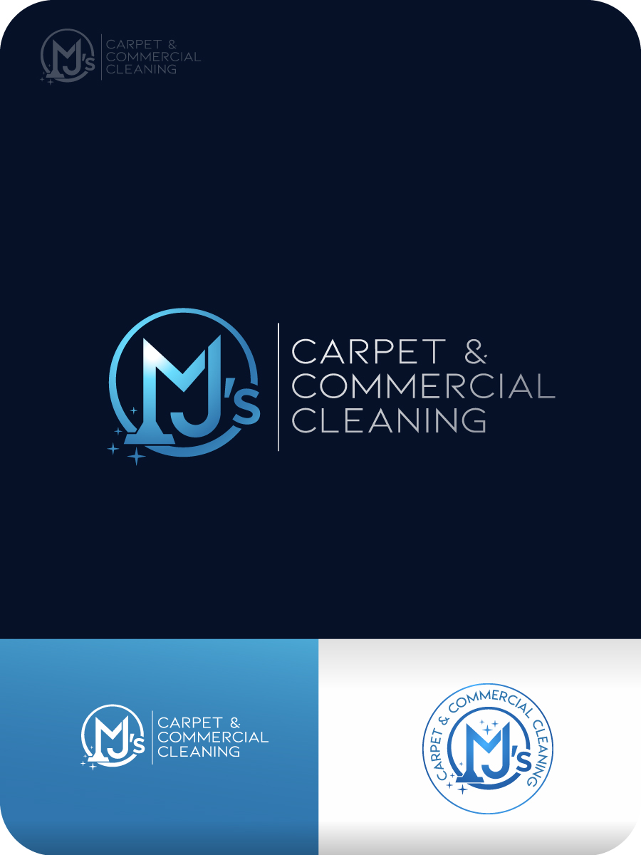 Logo-Design von adigoofy 2 für MJ's Carpet & Commercial Cleaning  | Design #25993429