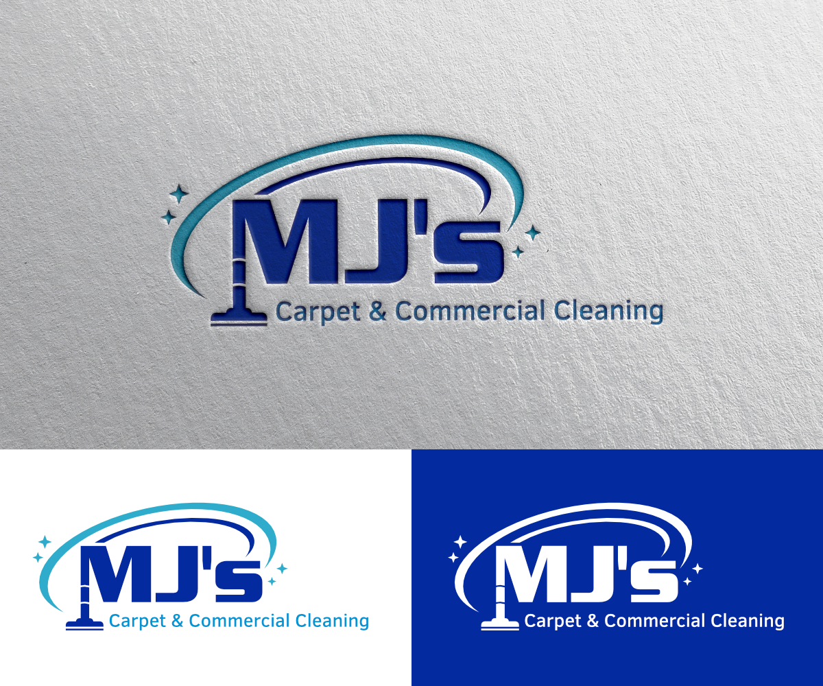 Logo Design by yozikurnia777 for MJ's Carpet & Commercial Cleaning  | Design #25994472