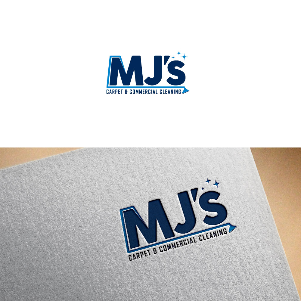 Logo-Design von Trident für MJ's Carpet & Commercial Cleaning  | Design #25991073