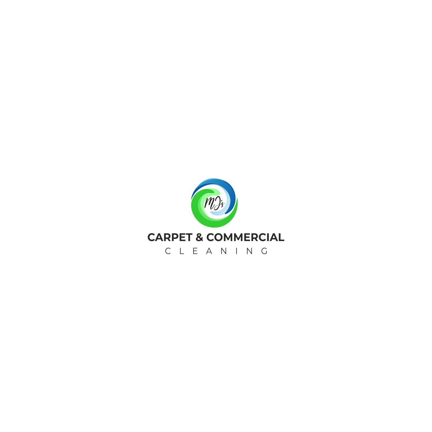 Logo Design by A10 for MJ's Carpet & Commercial Cleaning  | Design #26008273